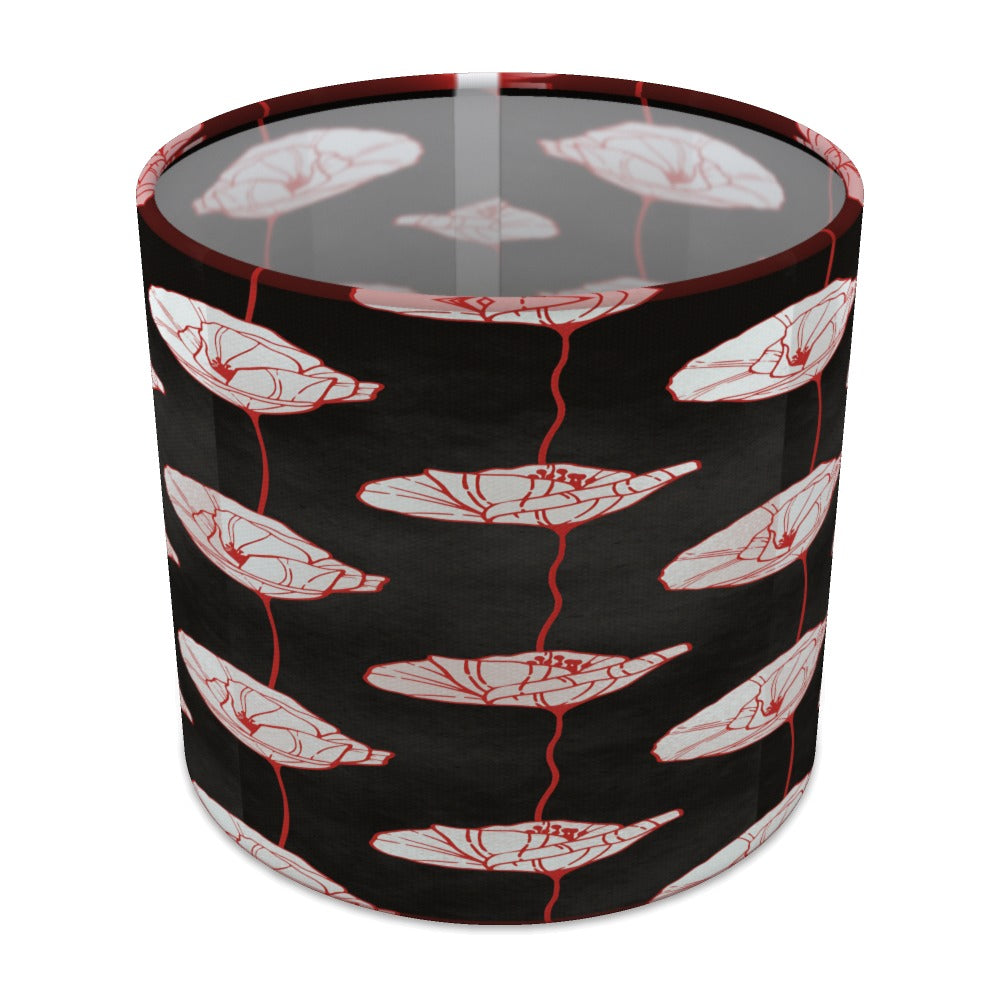 Elegant Poppy Floral lampshade - 20cm Table