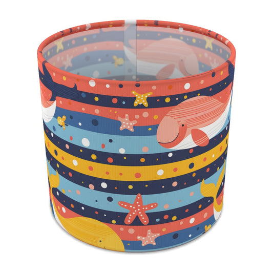 Narwhal Starfish Whale lampshade - 20cm Table