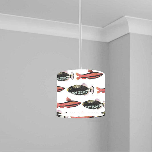 Colorful Fish Aquarium Ceiling Lampshade Lightshade for Room - 20cm x 18.5cm