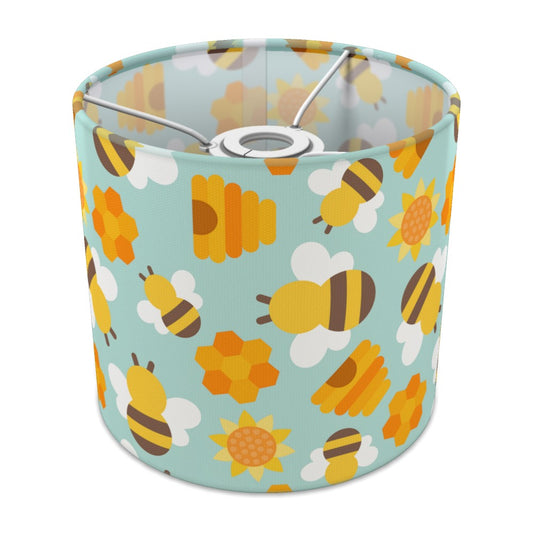 Cute Bees and Honeycomb lampshade - 20cm Ceiling