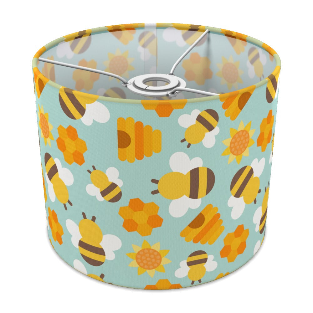 Cute Bees and Honeycomb lampshade - 25cm Ceiling