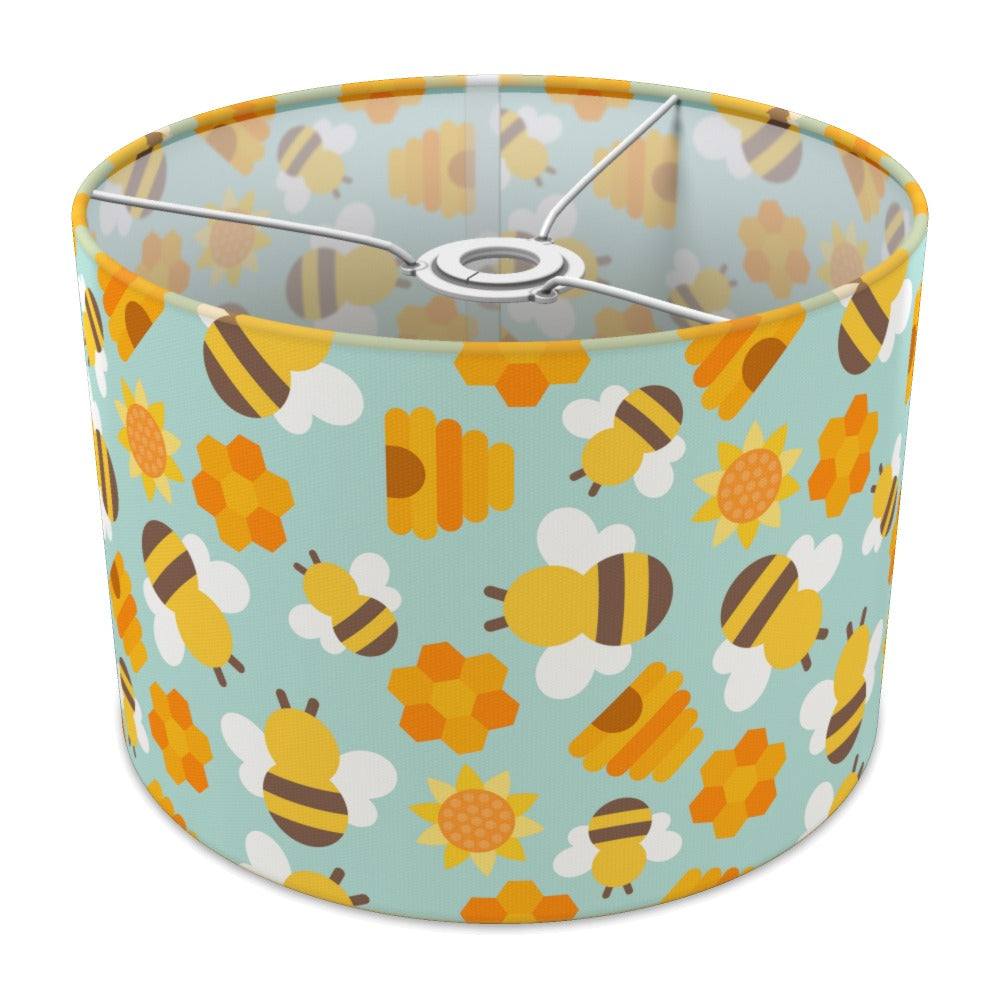 Cute Bees and Honeycomb lampshade - 30cm Ceiling
