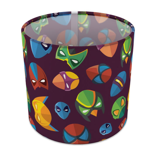 Colorful Superhero Masks lampshade - 20cm Table