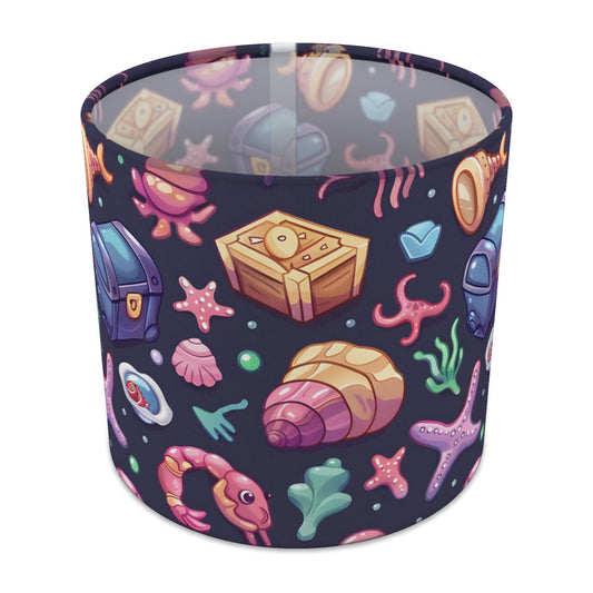 Treasure Chests and Shells lampshade - 20cm Table