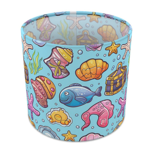 Colourful Seashells lampshade - 20cm Table