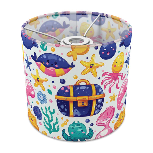 Treasure Chest with Sea Creatures lampshade - 20cm Ceiling