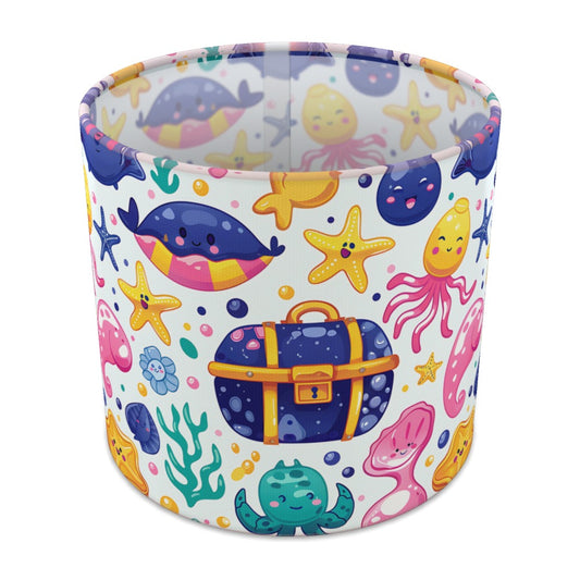 Treasure Chest with Sea Creatures lampshade - 20cm Table