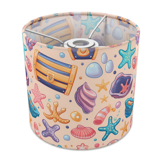 Treasure Chest with Starfish lampshade - 20cm Ceiling