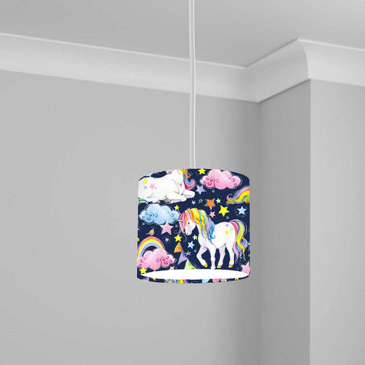 Unicorn lampshade Pink Cloud Light Shade Lightshade 20CM X 18.5CM