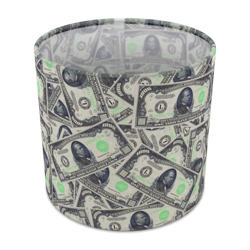 Money Pattern lampshade - 20cm Table