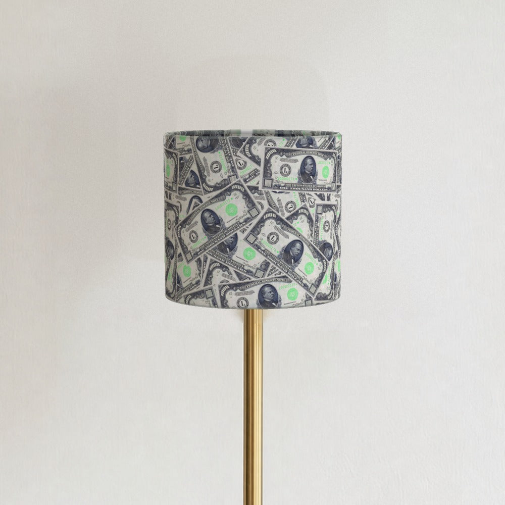 Money Pattern lampshade