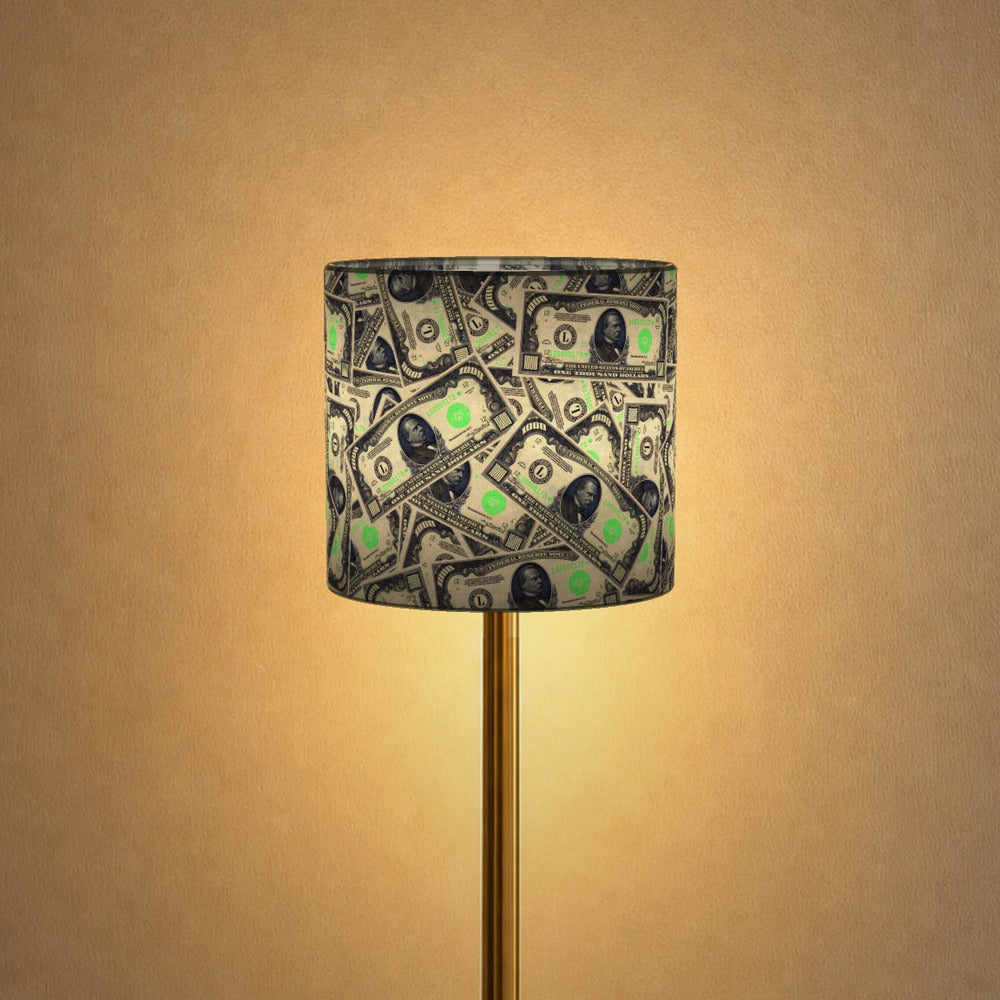 Money Pattern lampshade