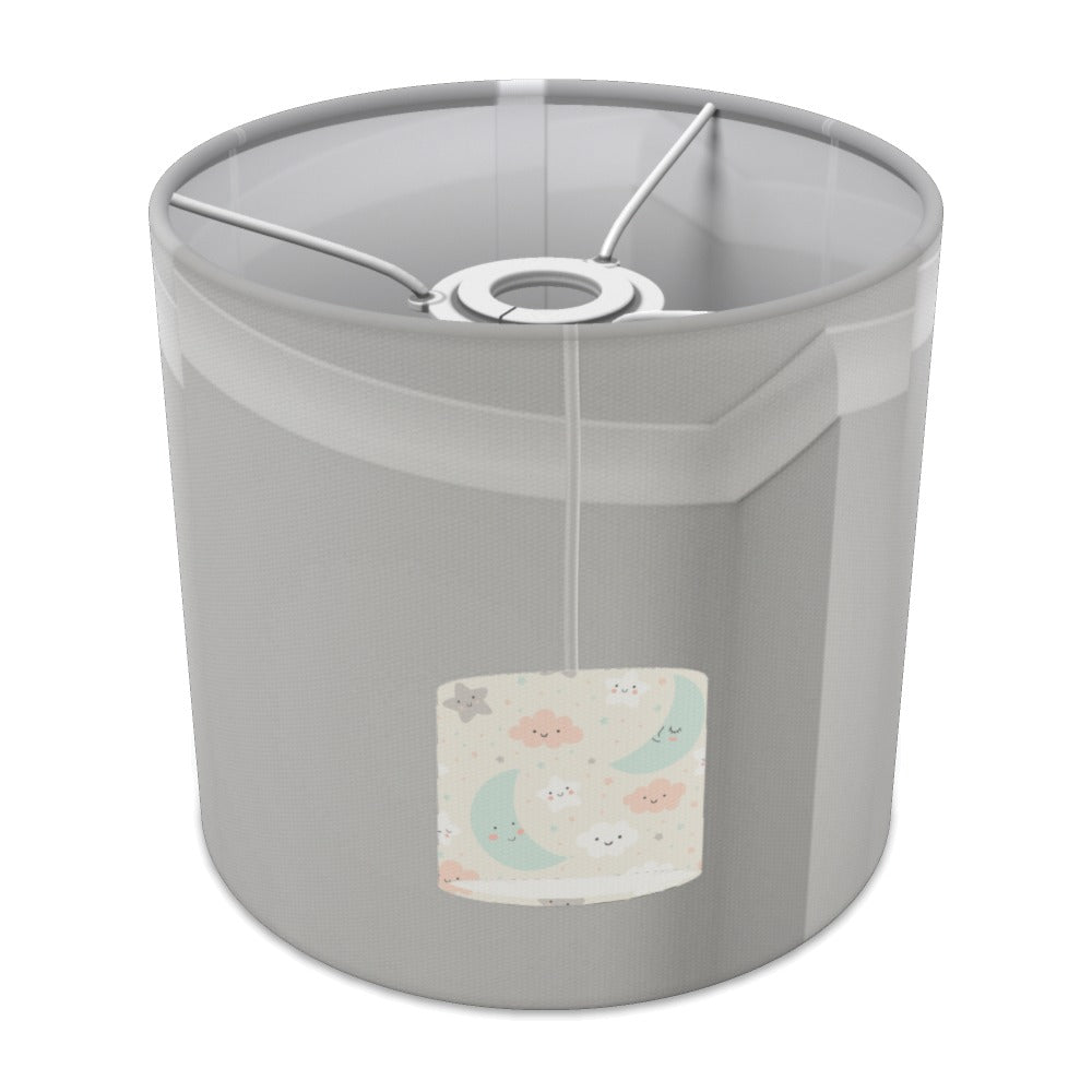 Pastel Moon and Cloud Pattern lampshade - 20cm Ceiling