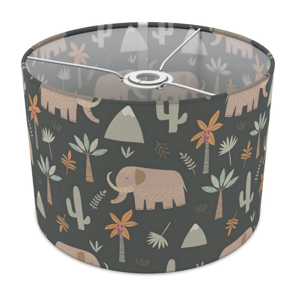 Jungle Safari Elephant Pattern lampshade - 30cm Ceiling
