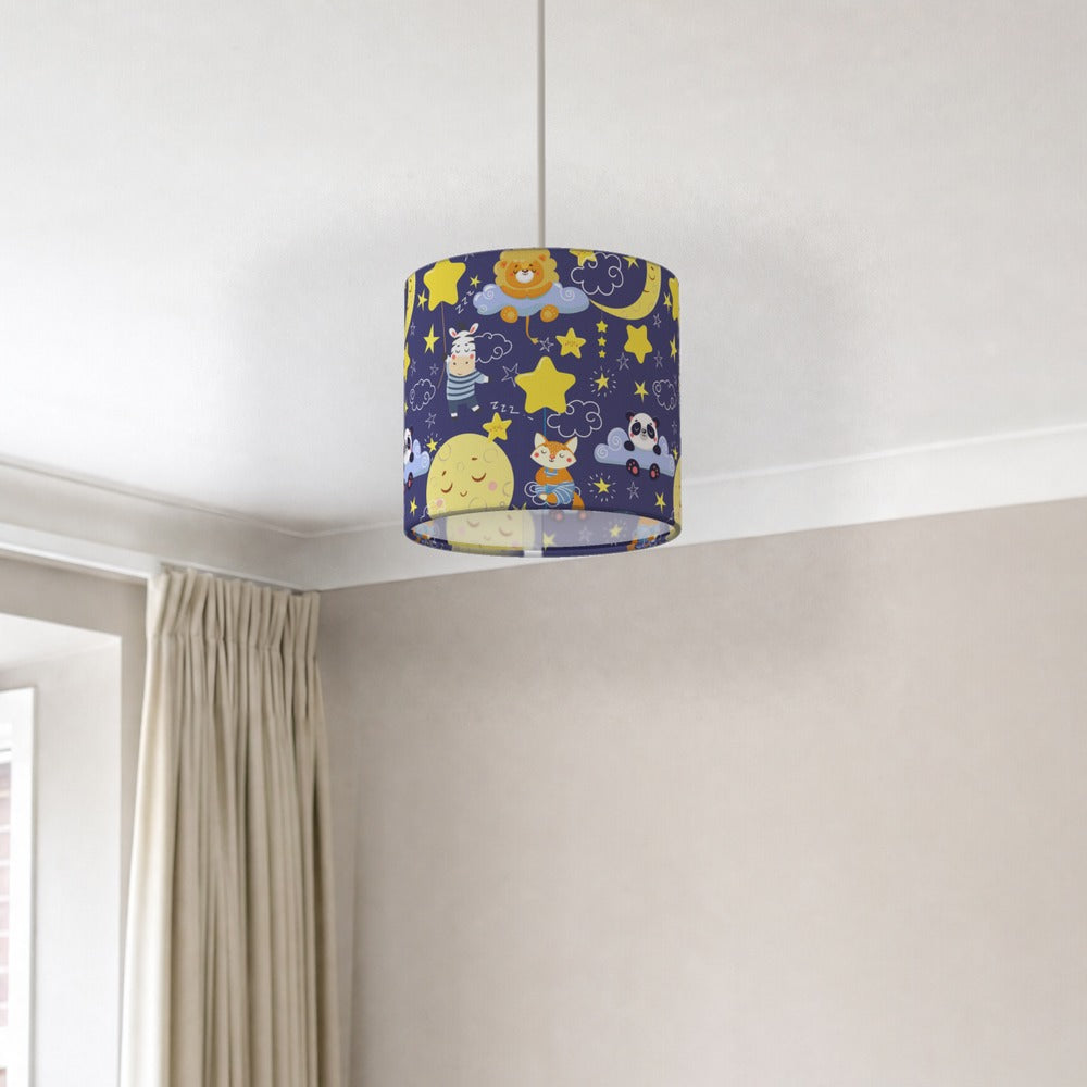 Starry Night Safari Animal lampshade