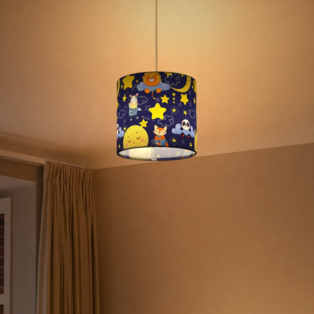 Starry Night Safari Animal lampshade