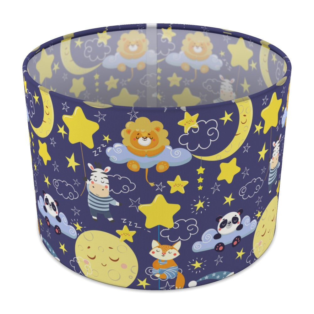 Starry Night Safari Animal lampshade - 30cm Table