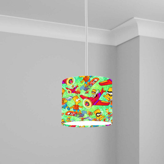 Green Ceiling Lampshade Lightshade for Room - 20cm x 18.5cm