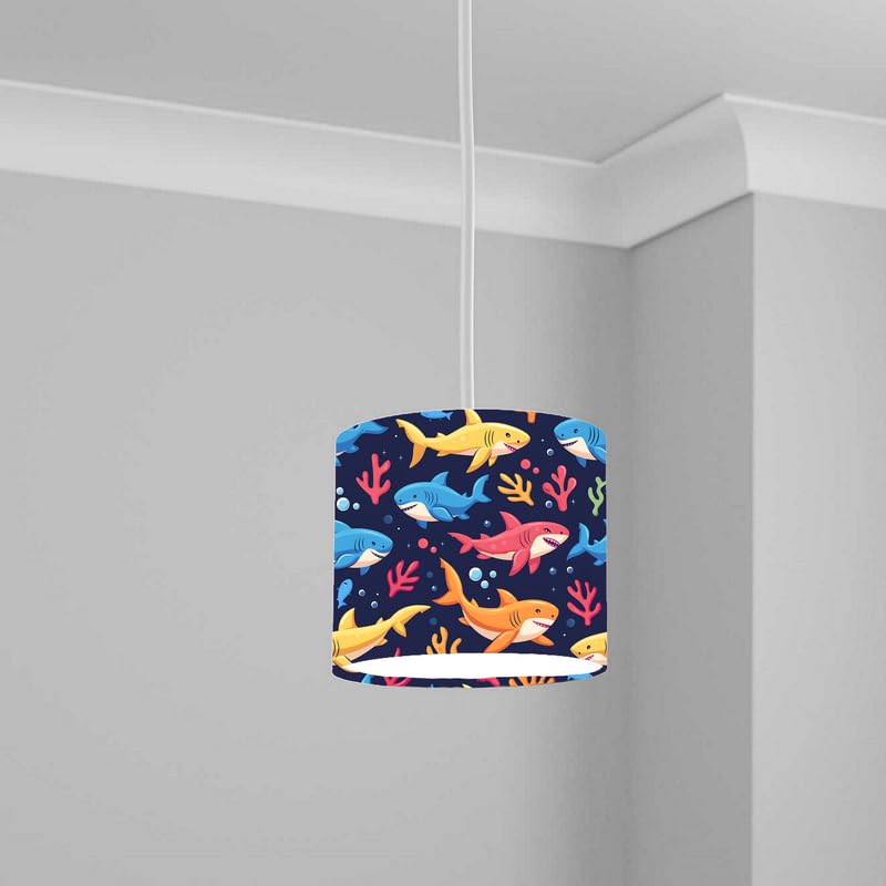 Aquatic Lampshade Kids Bedroom LightShade ver233 20CM X 18.5CM