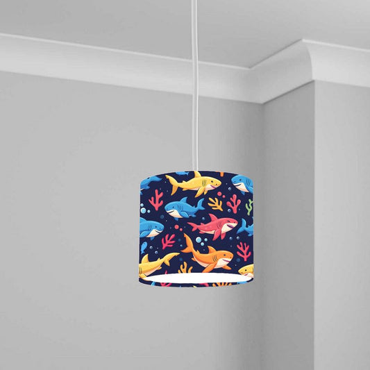 Aquatic Lampshade Kids Bedroom LightShade ver233 20CM X 18.5CM