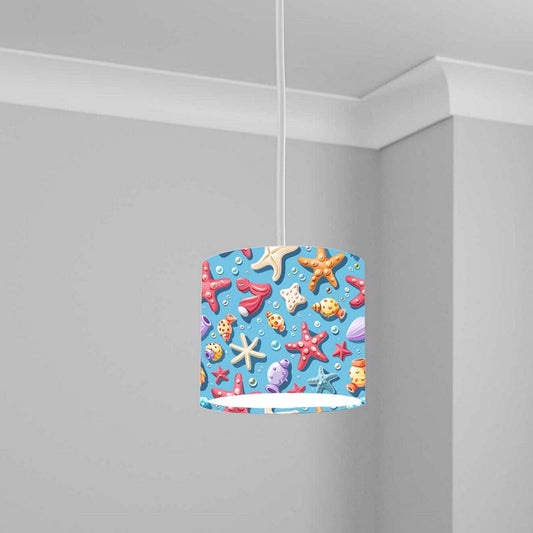 Aquatic Lampshade Kids Bedroom LightShade ver281 20CM X 18.5CM
