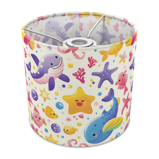 Playful Dolphins and Stars lampshade - 20cm Ceiling