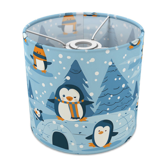 Penguins Igloo Snowy Trees lampshade - 20cm Ceiling