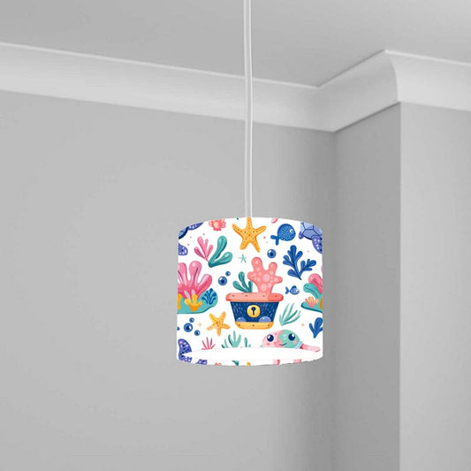 Aquatic Lampshade Kids Bedroom LightShade ver329 20CM X 18.5CM