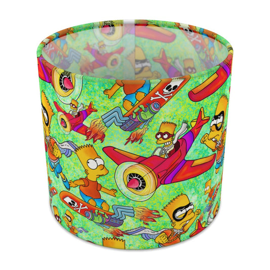 Green lampshade - 20cm Table