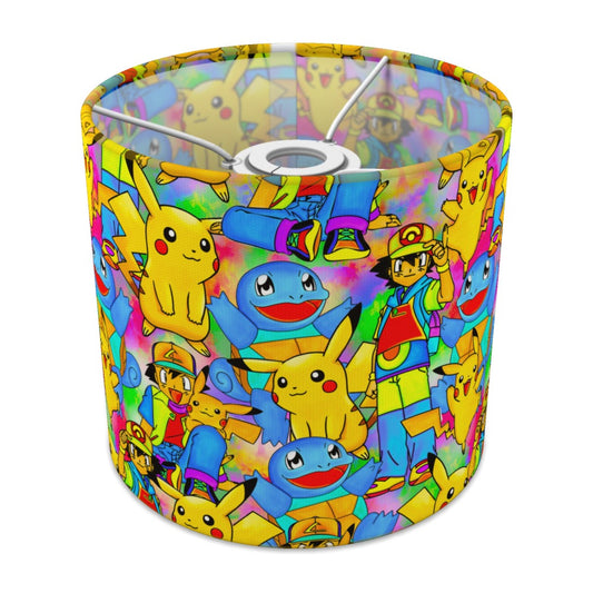 Bright Pok Mon Characters Pattern lampshade - 20cm Ceiling
