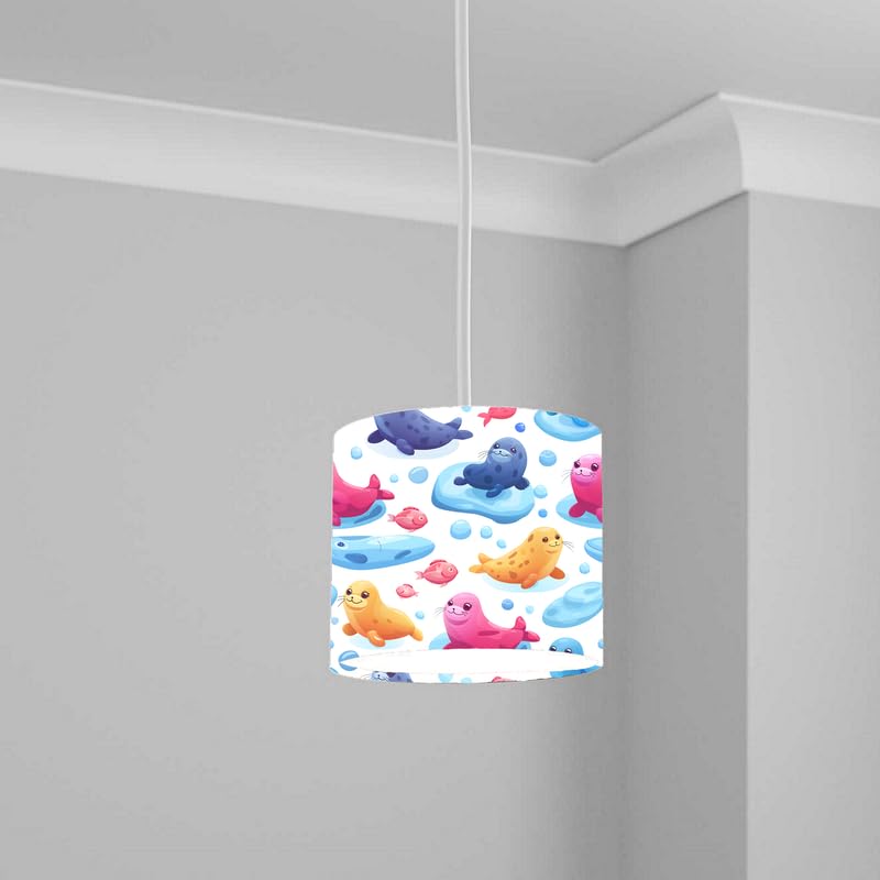 Aquatic Lampshade Kids Bedroom LightShade ver229 20CM X 18.5CM