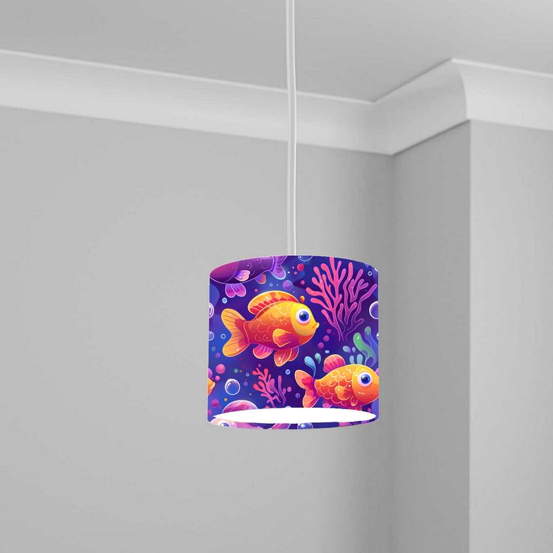 Aquatic Lampshade Kids Bedroom LightShade ver323 20CM X 18.5CM
