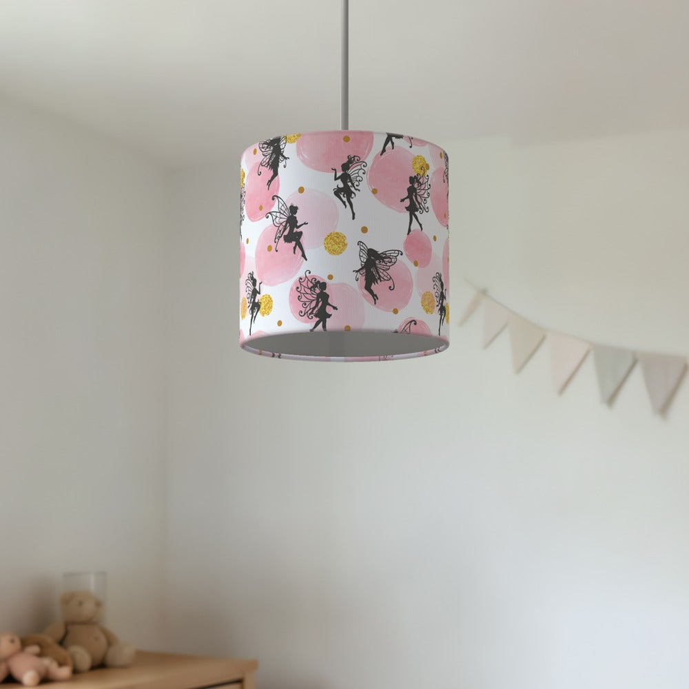 Silhouette Fairys lampshade