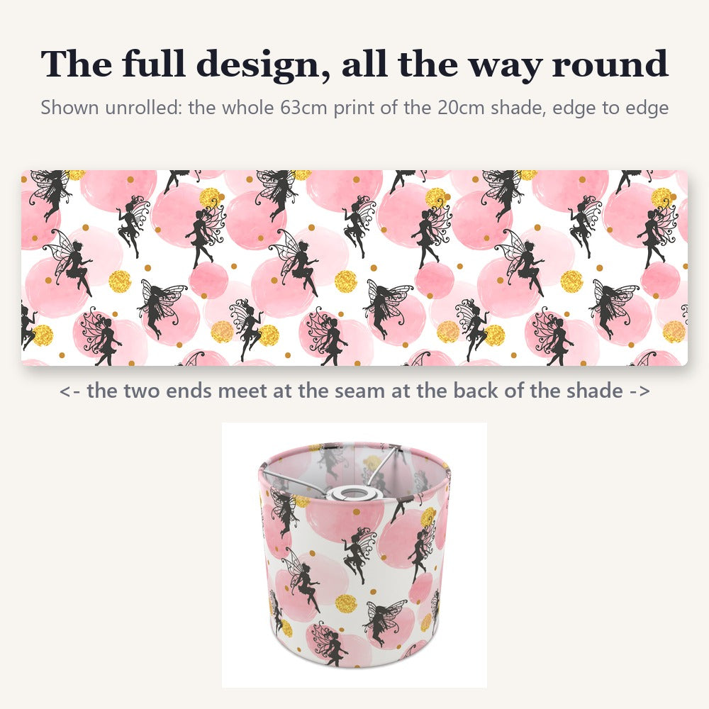 Silhouette Fairys lampshade