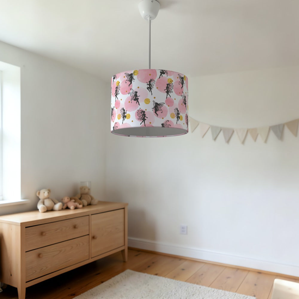 Silhouette Fairys lampshade