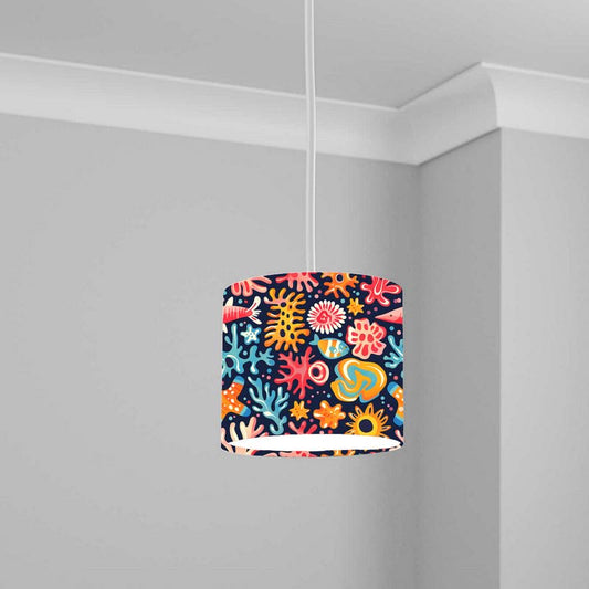 Aquatic Lampshade Kids Bedroom LightShade ver267 20CM X 18.5CM