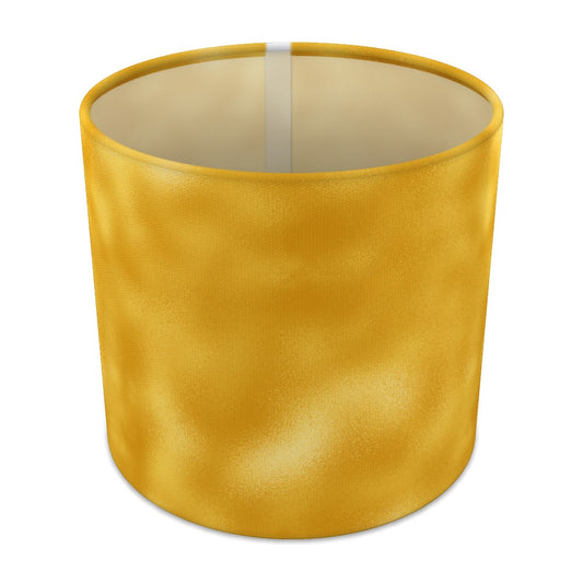 Vibrant Yellow-orange Pattern lampshade - 20cm Table