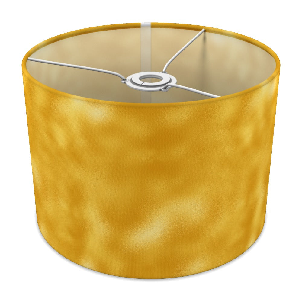 Vibrant Yellow-orange Pattern lampshade - 30cm Ceiling
