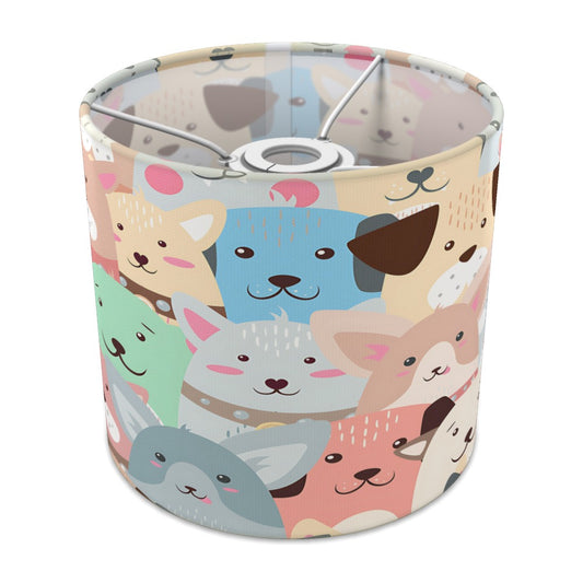 Colorful Puppy Dog Faces lampshade - 20cm Ceiling