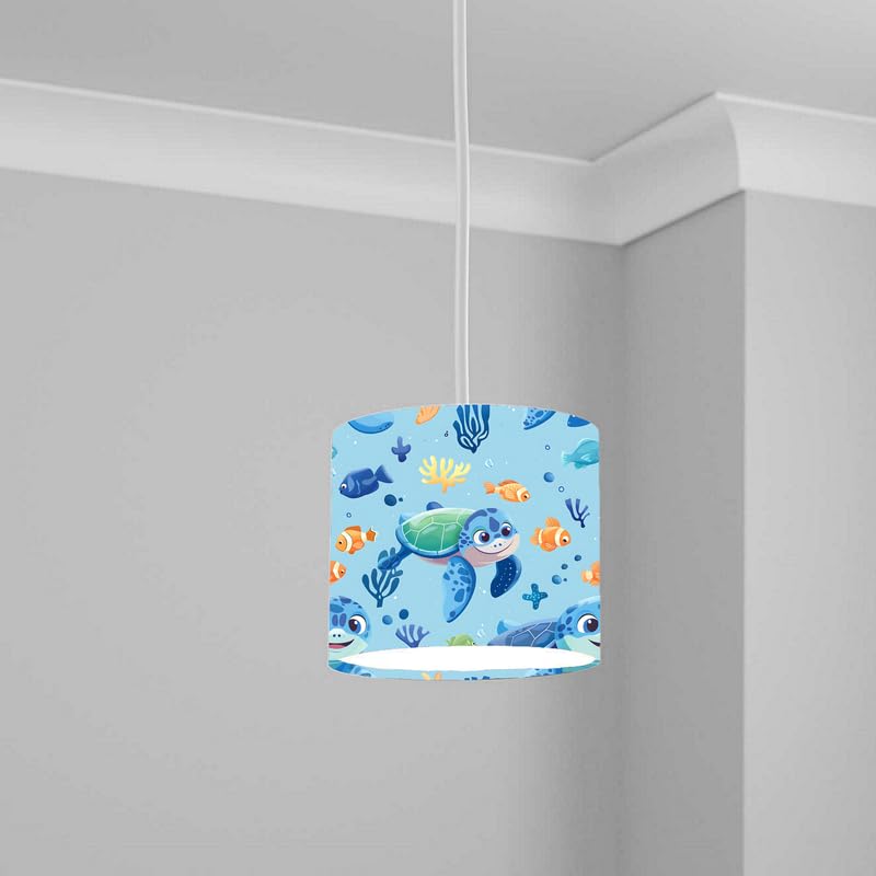 Aquatic Lampshade Kids Bedroom LightShade ver328 20CM X 18.5CM