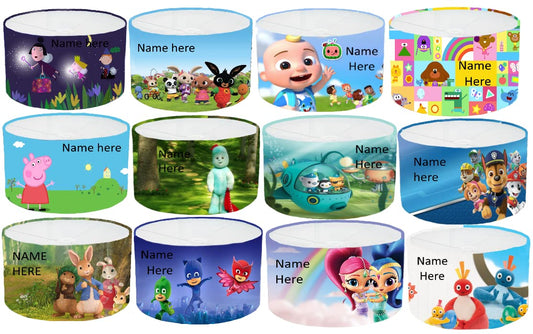 Personalized Cartoon Characters Ceiling Lampshade Lightshade for Nursery - 20cm x 18.5cm