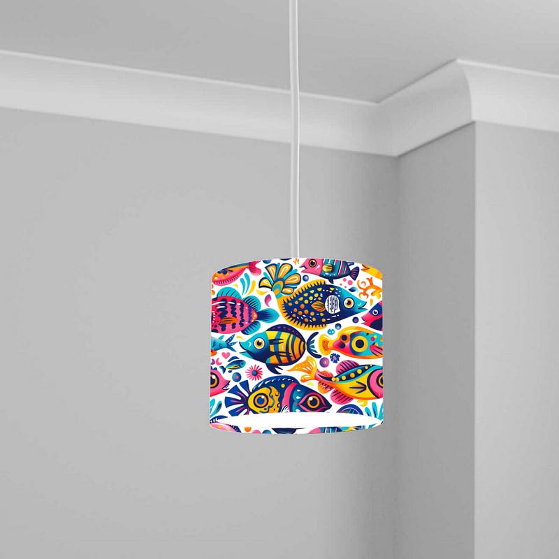 Aquatic Lampshade Kids Bedroom LightShade ver164 20CM X 18.5CM