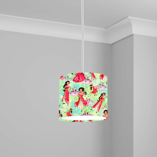 Princess Castle Theme Ceiling Lampshade Lightshade for Nursery - 20cm x 18.5cm