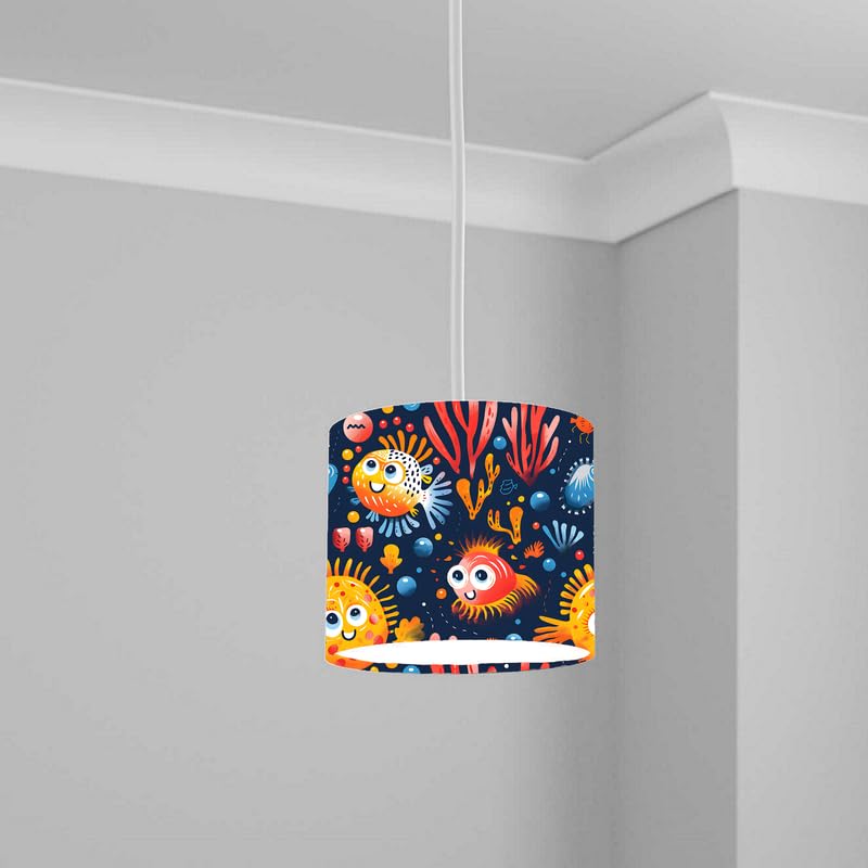 Aquatic Lampshade Kids Bedroom LightShade ver172 20CM X 18.5CM