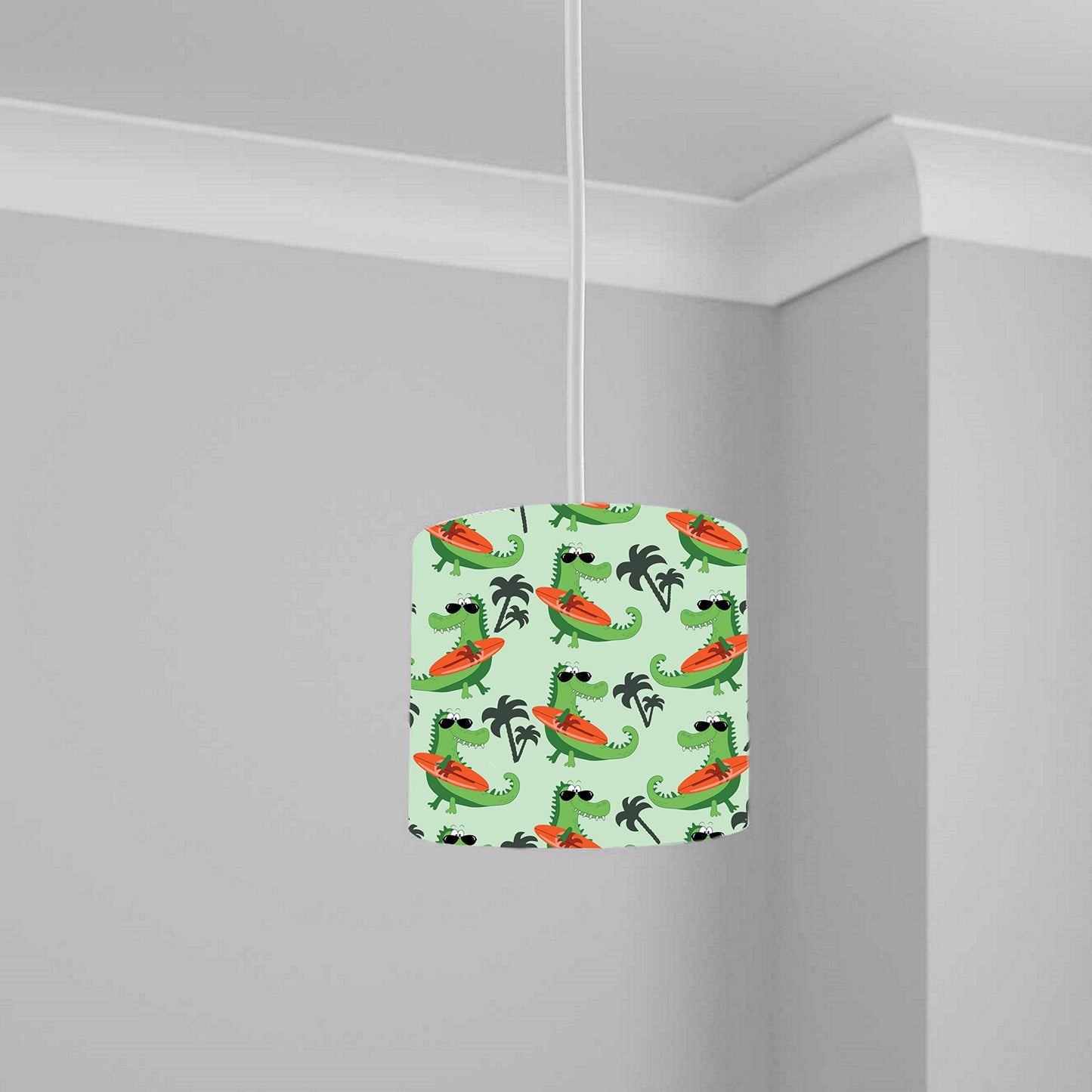 Colorful Dragon Fantasy Ceiling Lampshade Lightshade for Nursery - 20cm x 18.5cm