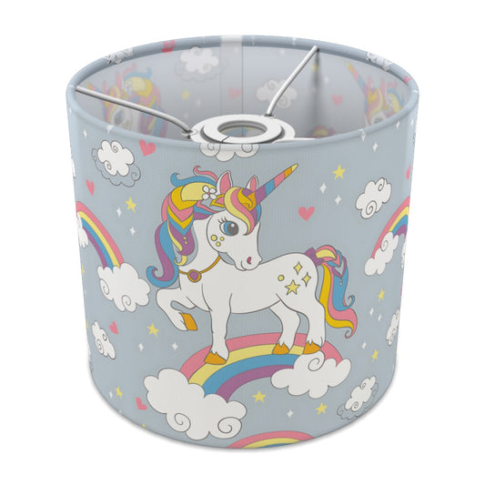 Enchanting Unicorn on Rainbow lampshade - 20cm Ceiling