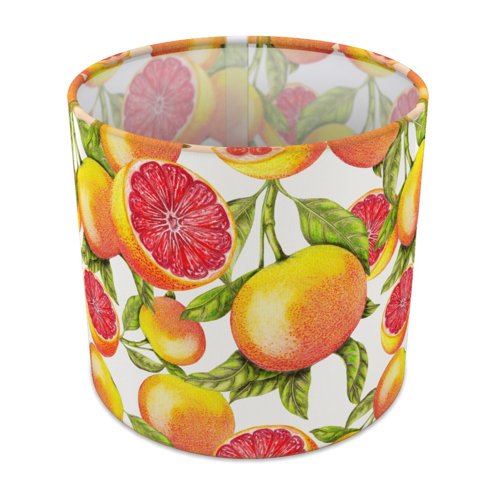 Vibrant Citrus Fruit lampshade - 20cm Table