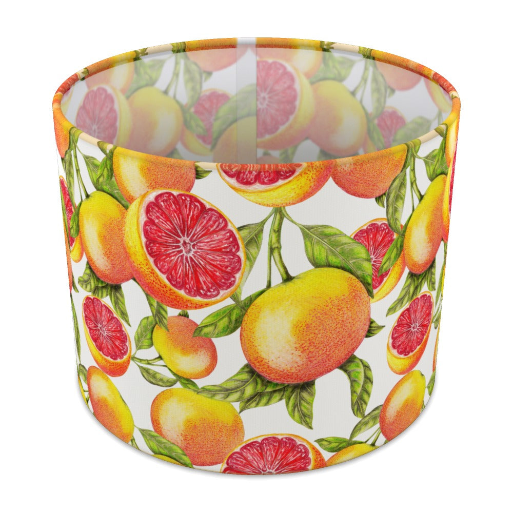 Vibrant Citrus Fruit lampshade - 25cm Table