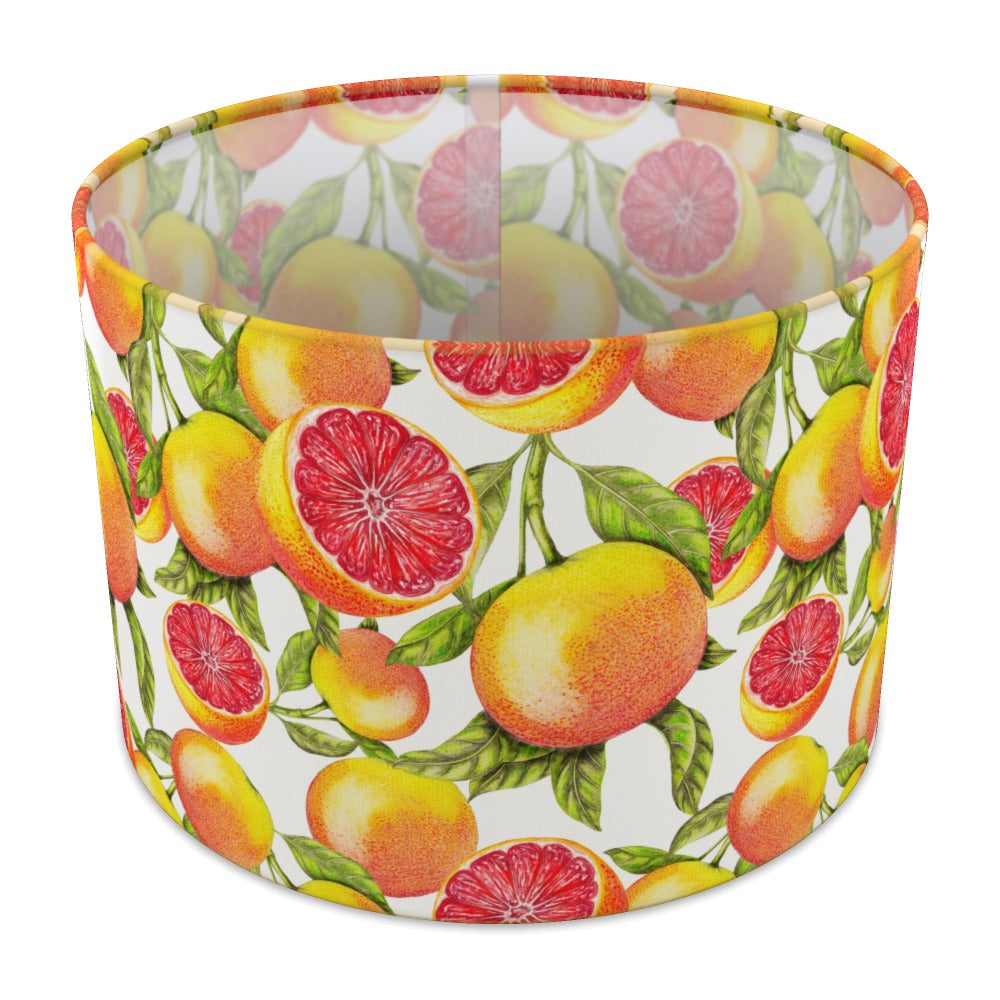 Vibrant Citrus Fruit lampshade - 30cm Table
