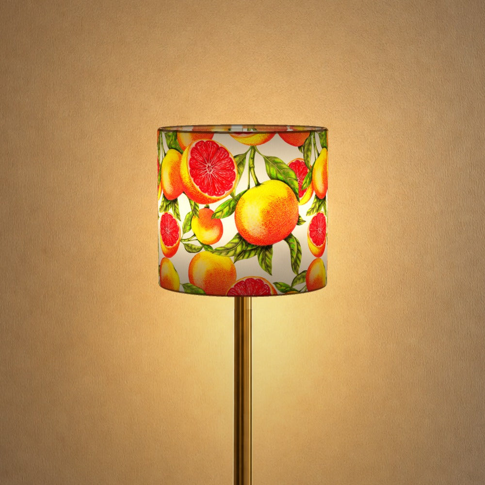 Vibrant Citrus Fruit lampshade